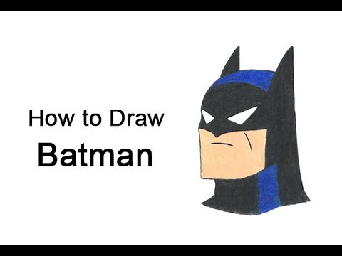How to Draw Batman from the Animated Series