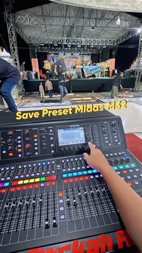 Save Preset Midas M32…