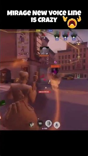 MIRAGE'S NEW VOICE LINE IS BROKEN #deadlock #deadlockclips