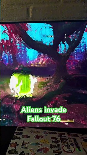 Aliens invade Fallout 76 #gaming #fallout76 #aliens