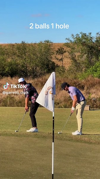 Exploding Golf Balls: Two Balls in One Hole