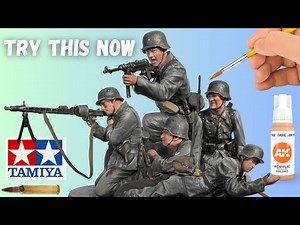 1/35 FACE PAINTING Tamiya l Doing This Will Make You A Pro