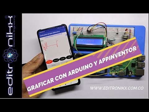 Graph sensor signals with AppInventor + Arduino + Bluetooth + cell phone visualizing data