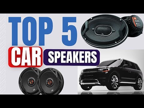5 Best Car Speakers Reviews For Bass And Sound Quality