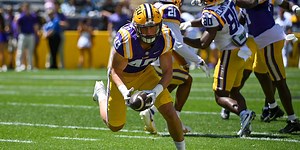 Purple and White tie in LSU spring game