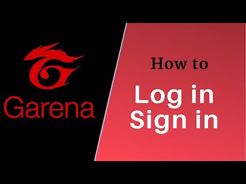 How to Login to Garena Account 202 l Sign In Garena.sg