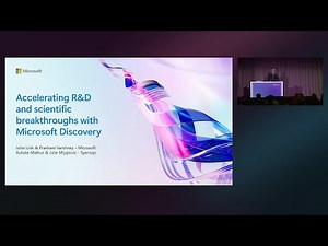 Accelerating R&D and scientific breakthroughs with Microsoft Discovery | BRK182