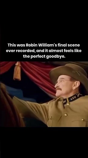 Robin Williams’ final scene as Theodore Roosevelt in Night at the Museum Secret of the Tomb 20