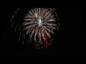 Laternenfest Halle Saale - Feuerwerk am 27.08.2016
