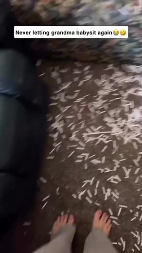 Apparently, that's shredded paper from their "snowball fight" 😭😩🤣. Weeks later, we were still finding paper everywhere. #momlife #funnyvideos #kids #funnyreels #fails | Mya Kowaleski