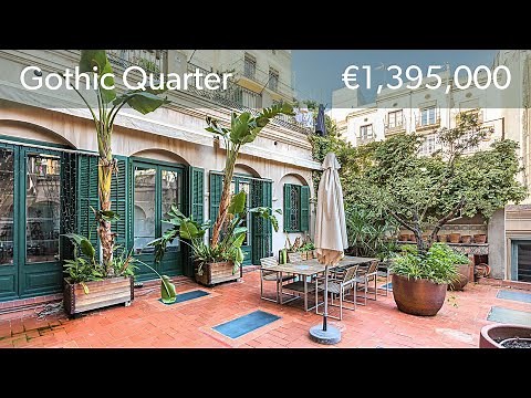 Spectacular home for sale in the Gothic Quarter, Barcelona