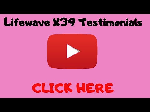 Lifewave X39 Testimonials - X39 Stem Cell Patch Testimony
