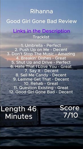 Rihanna - Good Girl Gone Bad Review