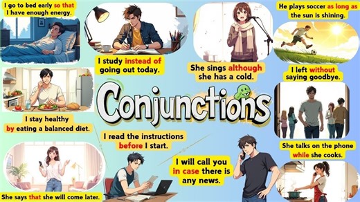 杜绝语法错误！200+个从属连词轻松搞定！｜中英字幕 高清视频