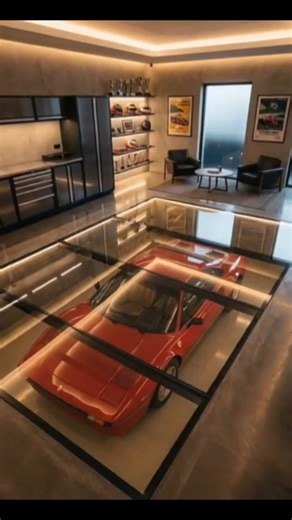 $1M Dream Garage With a Car Trapped Beneath the Floor