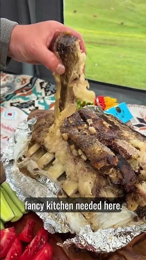 The Ultimate Fall-Off-The-Bone BBQ Ribs Recipe 🔥 #asmrcooking #quarantinekitchen