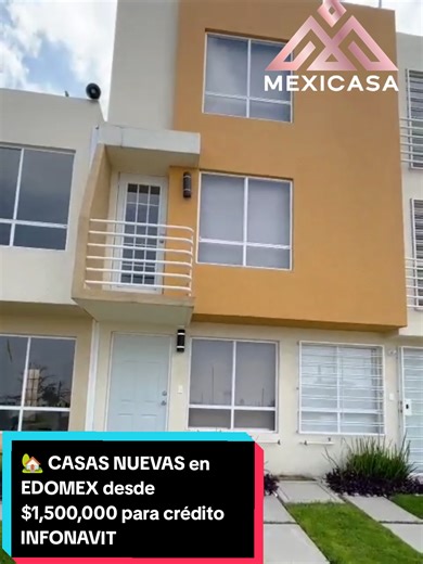 Casas Nuevas en EDOMEX desde $1,500,000 para Infonavit