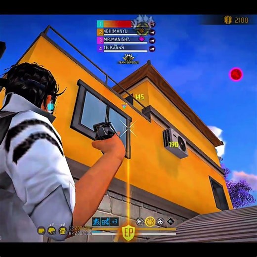 free fire Max freestyle gameplay in esports prestige roll primary rusher dm fast food restaurant