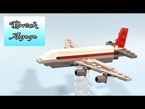 Lego Boeing 707 Qantas livery - Lego Custom MOC