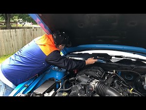 Fixing an Interior Water Leak on a 2012 Mustang