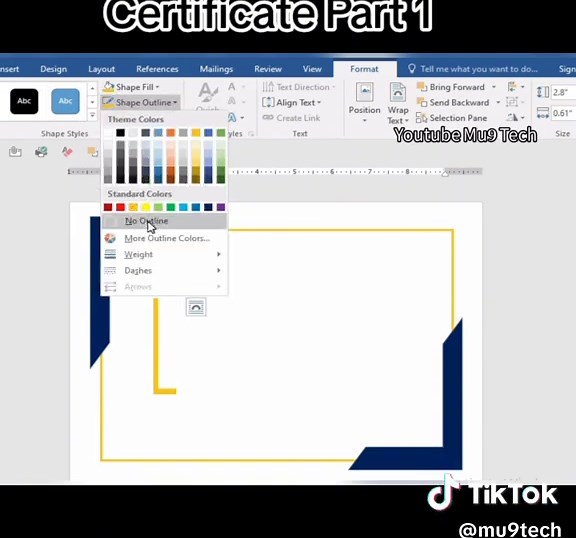 Creating Certificates in MS Word: Step-by-Step Guide