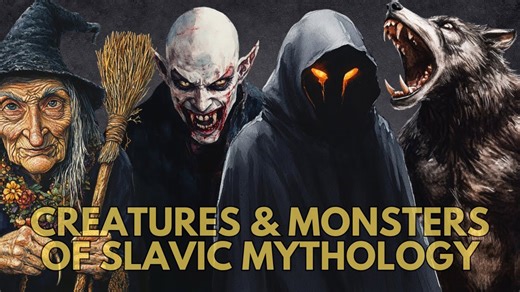 What are the creatures and monsters of Slavic mythology and folklore