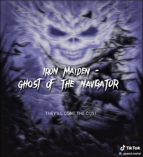 ☆Ghost of the Navigator - Iron Maiden☆ #speedsongs #speed #lyrics #fypシ #foryoupage #ironmaiden #metal #trend #xyzbca #nightcore