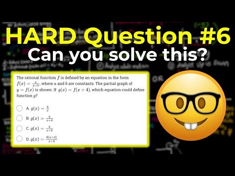 You MUST Know This HARD Problem (#6)