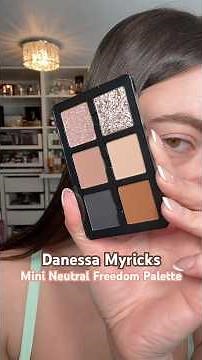Danessa Myricks Mini Neutral Freedom Palette 🖤 Swatches & Tutorial