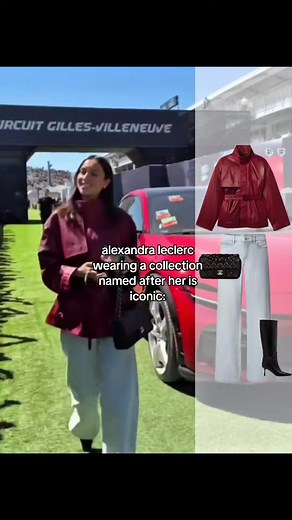 Alexandra Leclerc: Iconic Fashion Collection Worn by Alexandra Leclerc