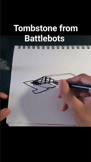 How to draw Tombstone from Battlebots