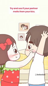 Kiss test: will they melt or not? 😏 #chicago #lovelife #relationships #parentchildrelationship #onlinecommunity #meme #relationship | Dodo & Lulu
