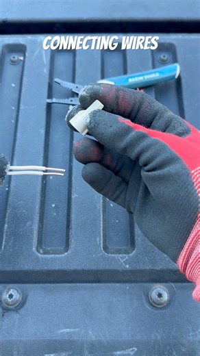 Wire nut connections