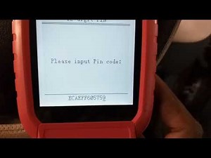 Renault duster 2012 model all key lost programme success by XTOOL X100 PRO