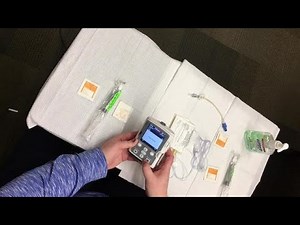 Loading and Priming Tubing for CADD Solis Pump