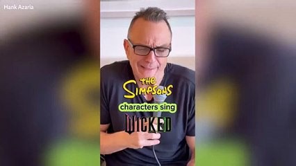 Hank Azaria delivers Simpsons-style rendition of Wicked hit for 2025 Oscars