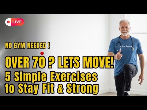 Exercises for Seniors Over 70 💪 How to Improve Bones, Balance, Strength and Legs at Home