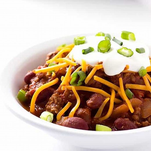 Maple Bourbon Chili - The Wholesome Dish