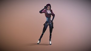 Girl - 3D model by stella.apparatus