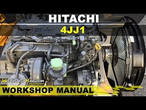HITACHI ISUZU 4JJ1 Engine Workshop Service Repair Manual - English - PDF Download