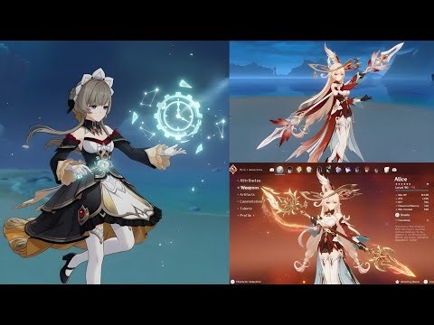 SANDRONE GAMEPLAY NEW INFO & ALICE GAMEPLAY WEPAON UPDATE! | GENSHIN IMPACT