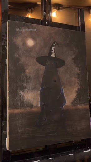 Prints in my shop :) #halloween #spookyseason #spookyseason👻 #garytheghost #ghost #ghostpainting #sheetghost #gothicdecor | Laurasbeatingart