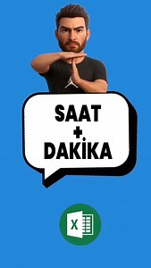 2.9K views · 46 reactions | Excel’de saate dakika eklemek çok kolay!...