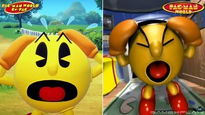 PAC-MAN WORLD Re-PAC vs. original graphics comparison