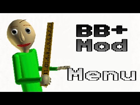 Baldi's Basics Plus mod menu
