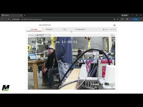 Brenden Wantoch, How to Configure IP Camera