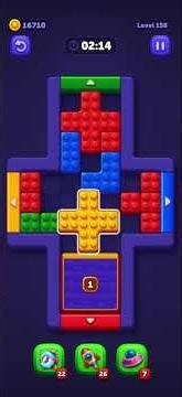 Block Out! Level 158 Solution | Color Sort Puzzle Gameplay Walkthrough