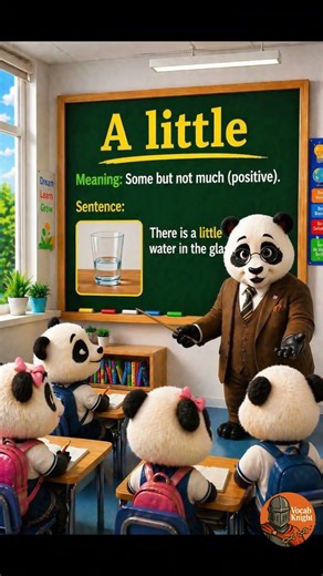 Little vs A little vs The little #learnenglish #englishlanguage #englishvocabulary #englishlearning