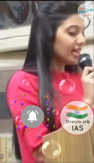 IAS Srushti Jayant Deshmukh - UPSC TOPPER🎯/ A MOTIVATIONAL SPEECH BY सृष्टि जयंत देशमुख 💯 Upsc short