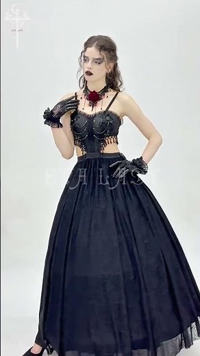 Gothic Prom Dress